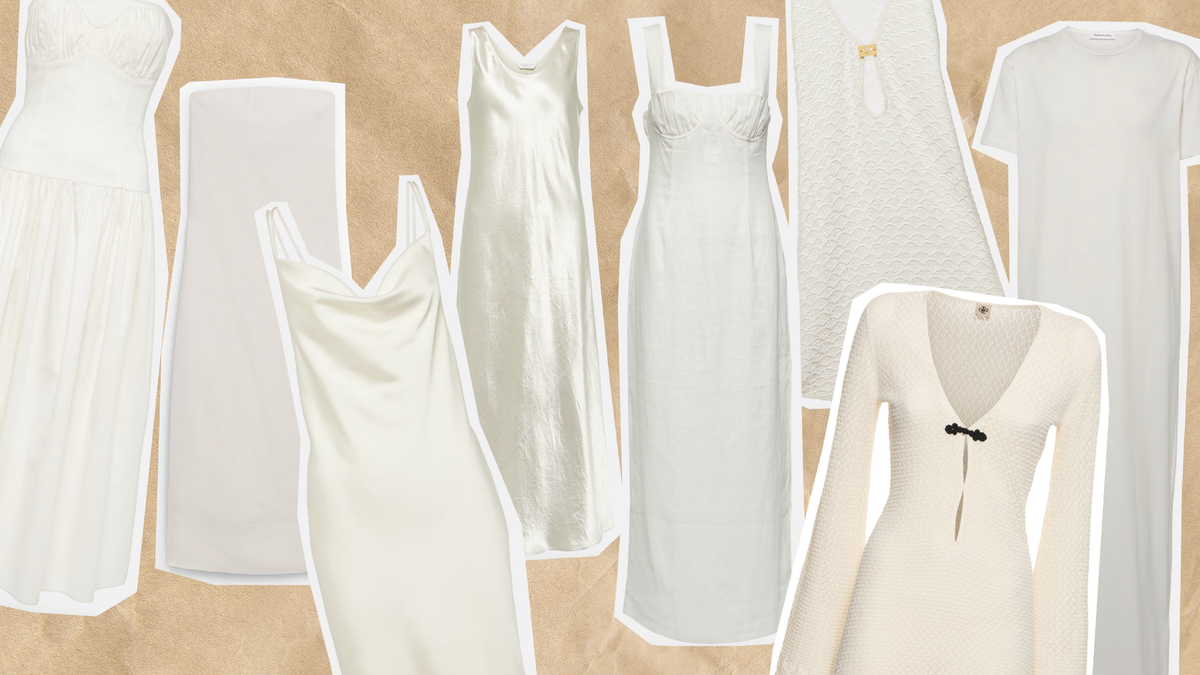 discover this season's must-have white dresses