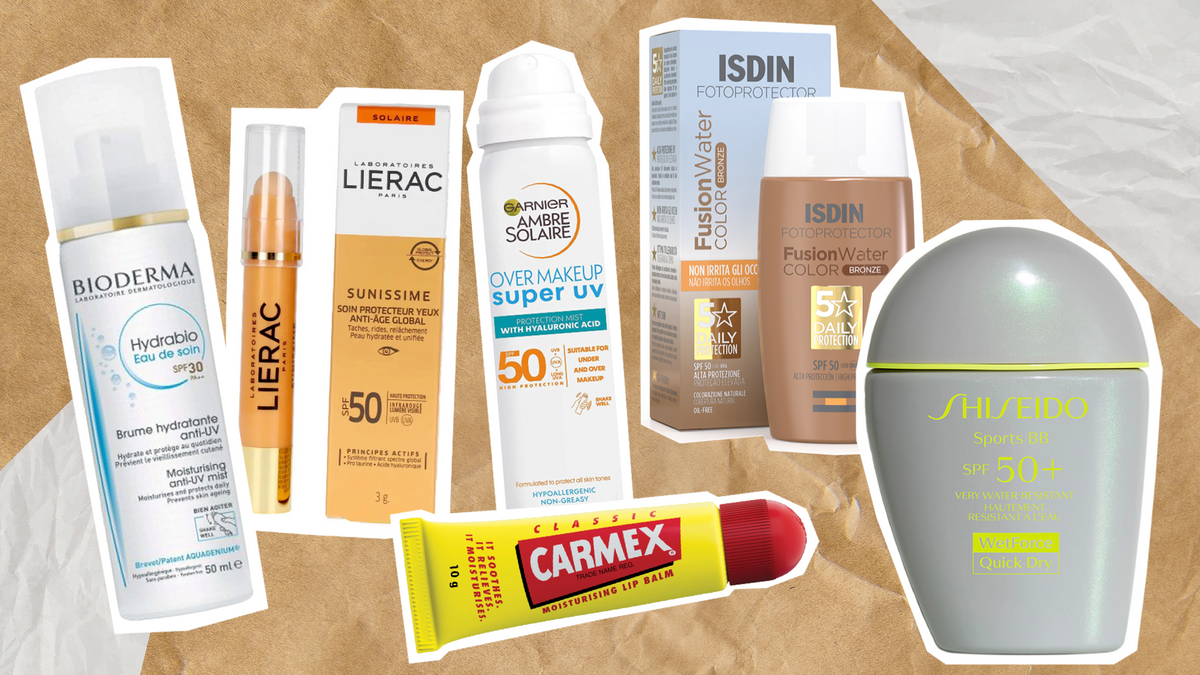 SPF sunscreens and make up