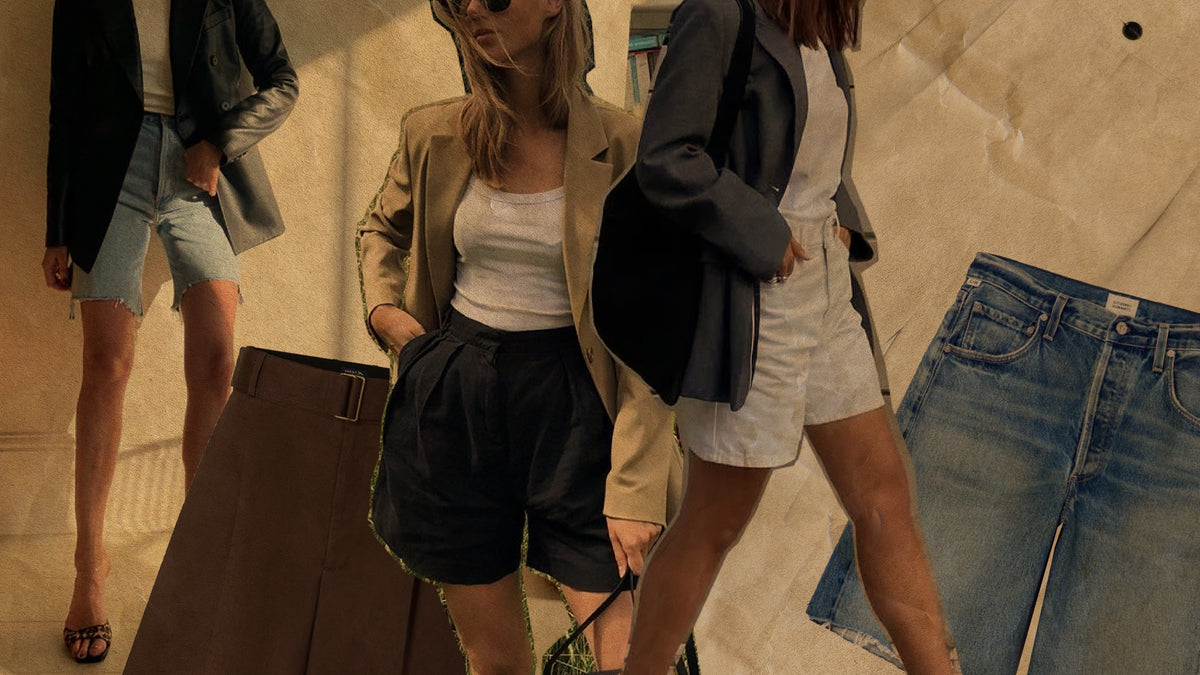 how to style summer shorts