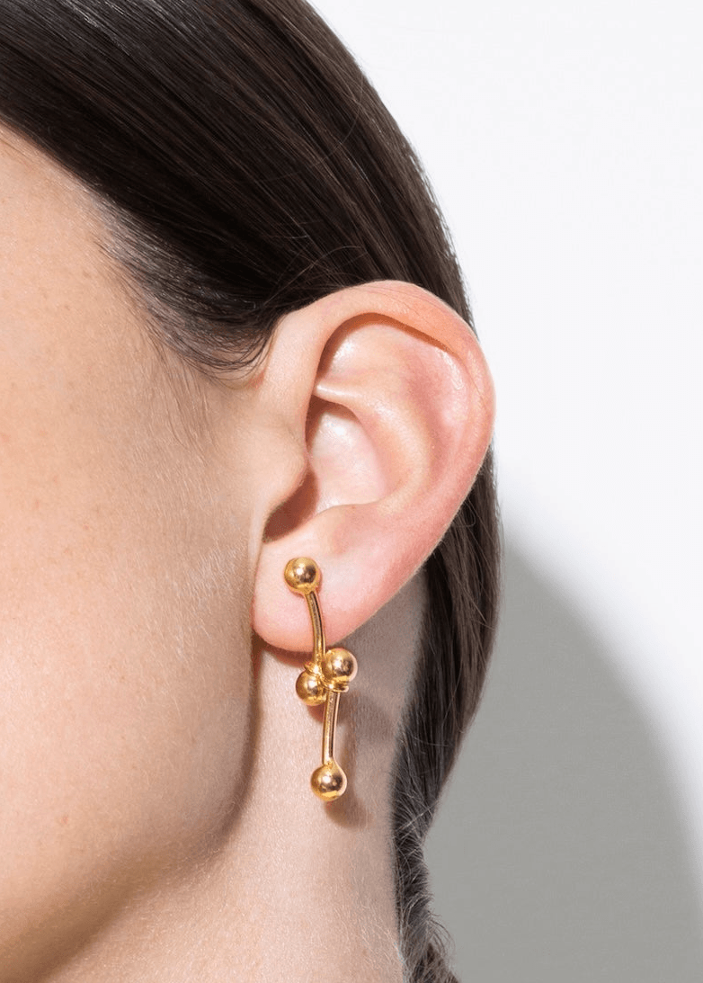 boucles d'oreilles enchaînées elin
