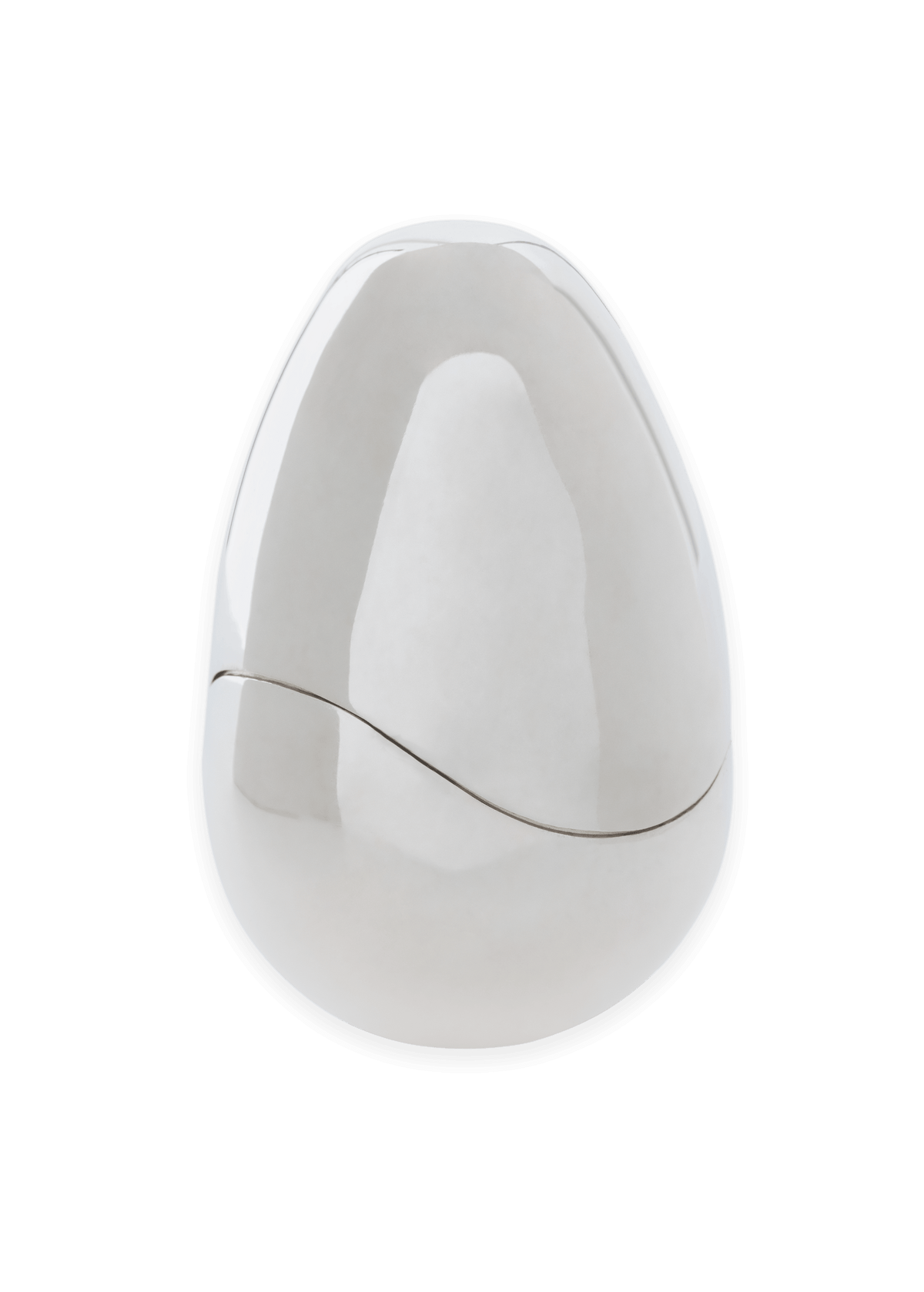 les objets boîte œuf en argent sterling
