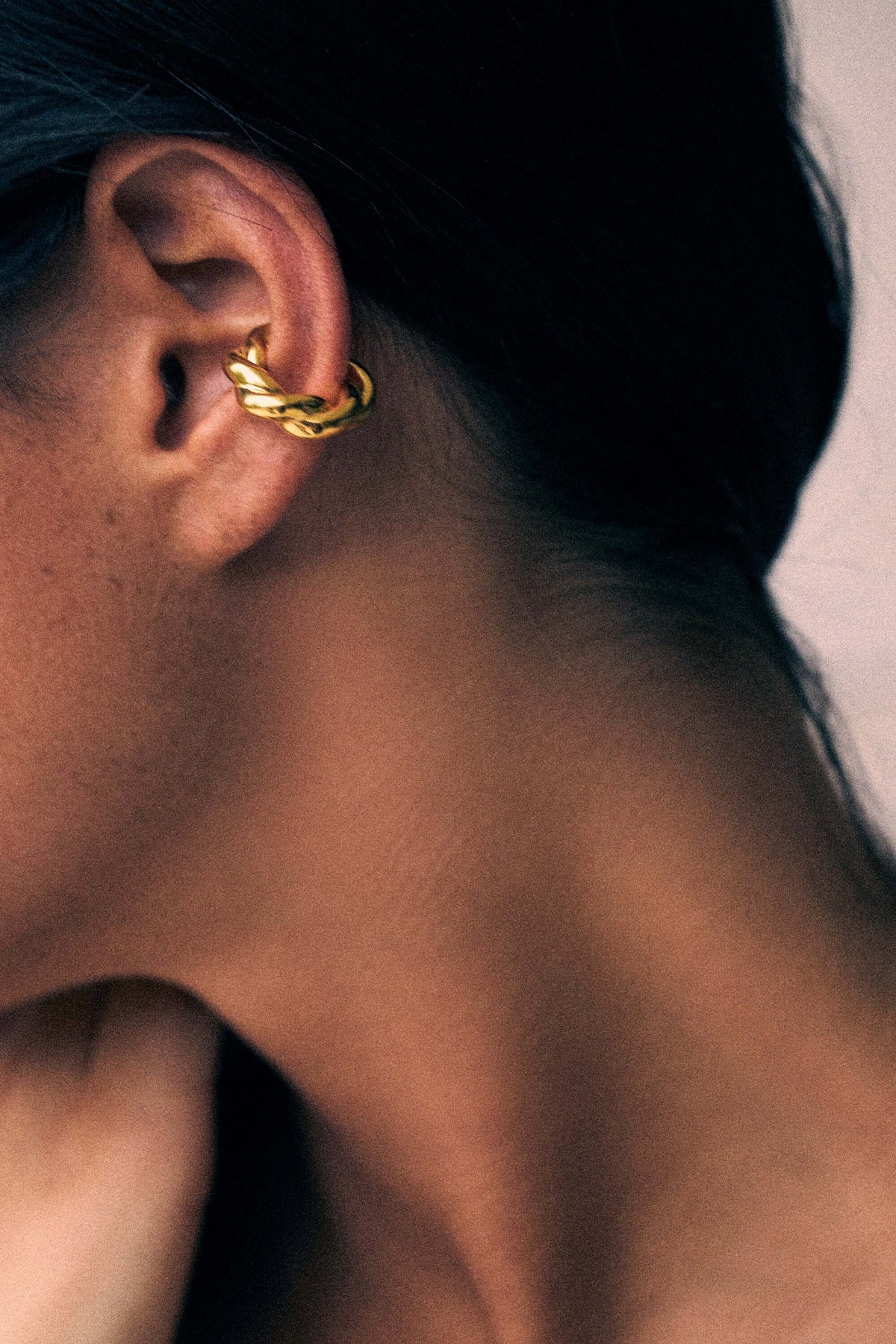 boucles d'oreilles ear cuff Monet