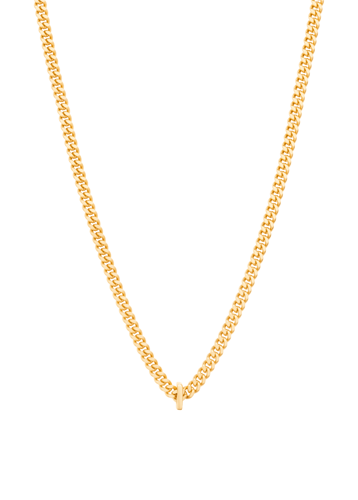 alphabet necklace with pendant I Necklaces
