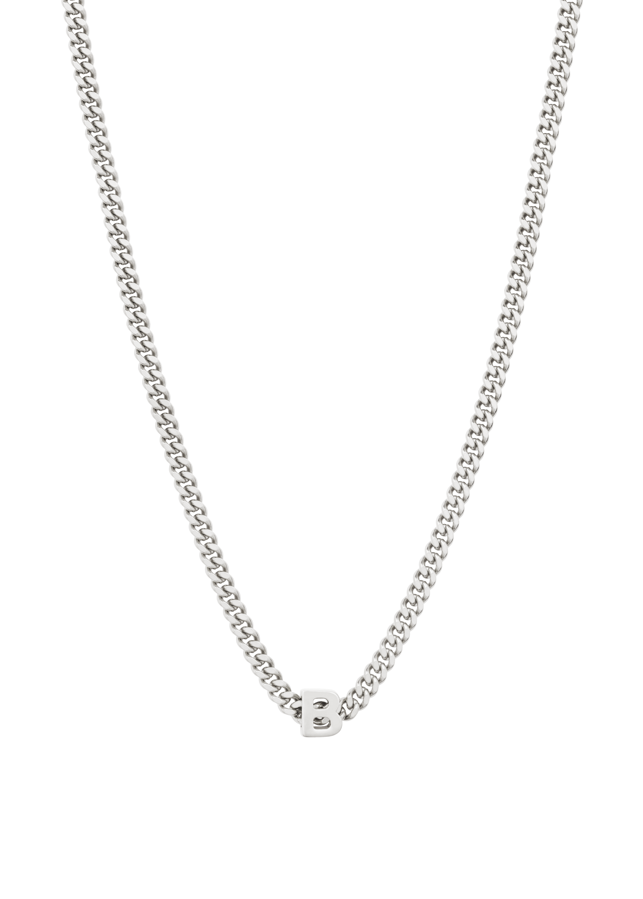 alphabet necklace with pendant B necklaces