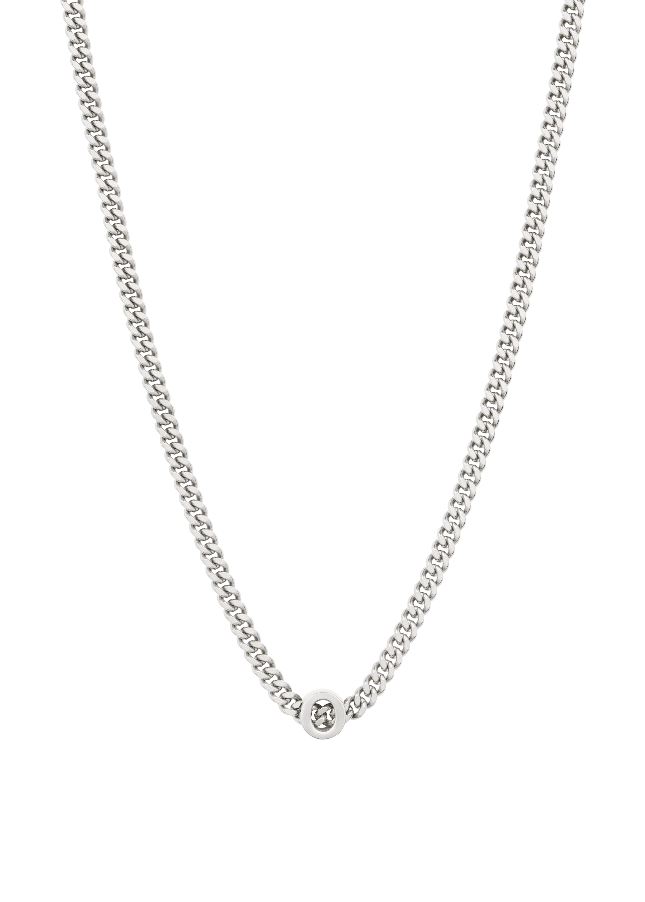 alphabet necklace with pendant O necklaces