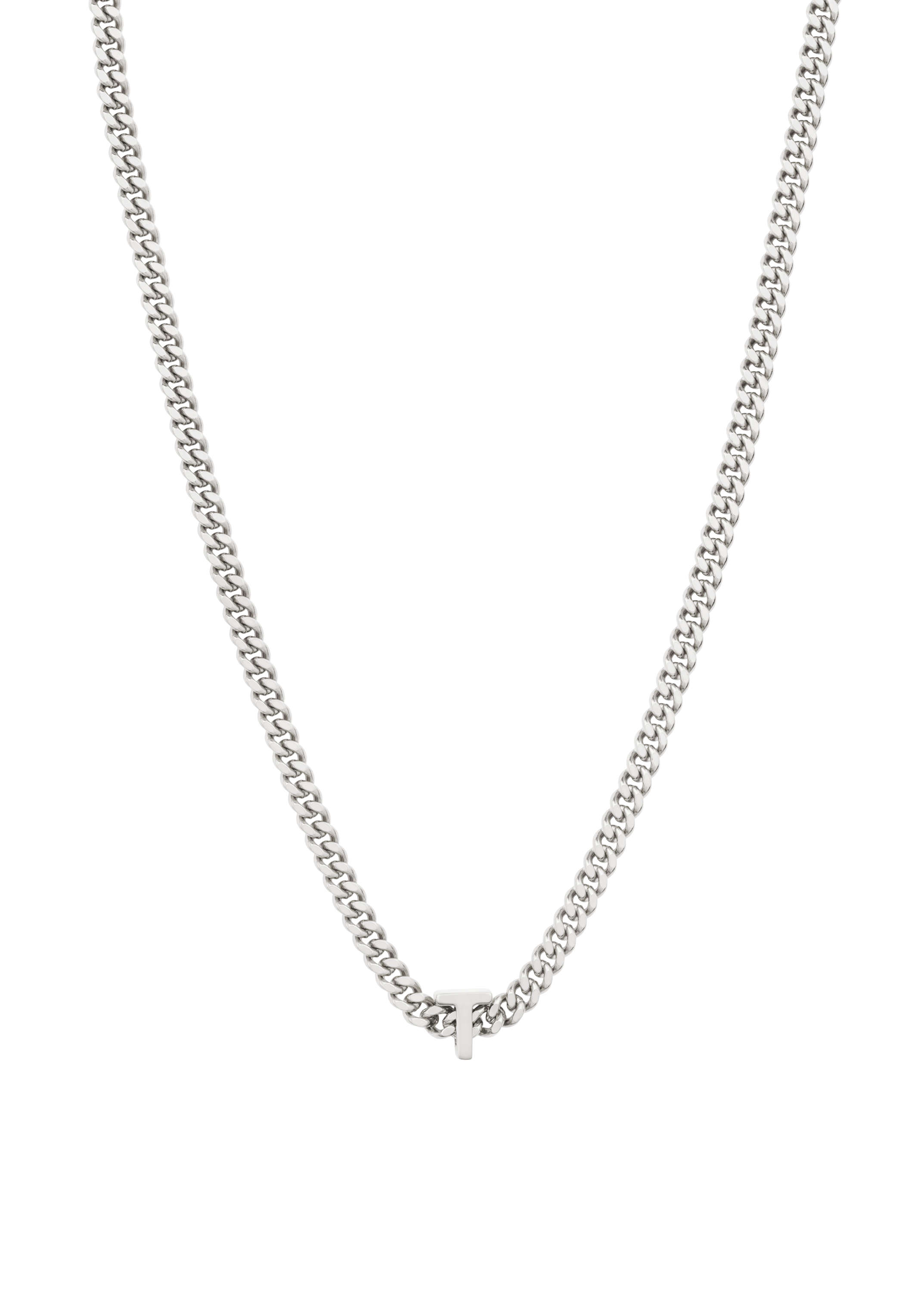 alphabet necklace with pendant T necklaces