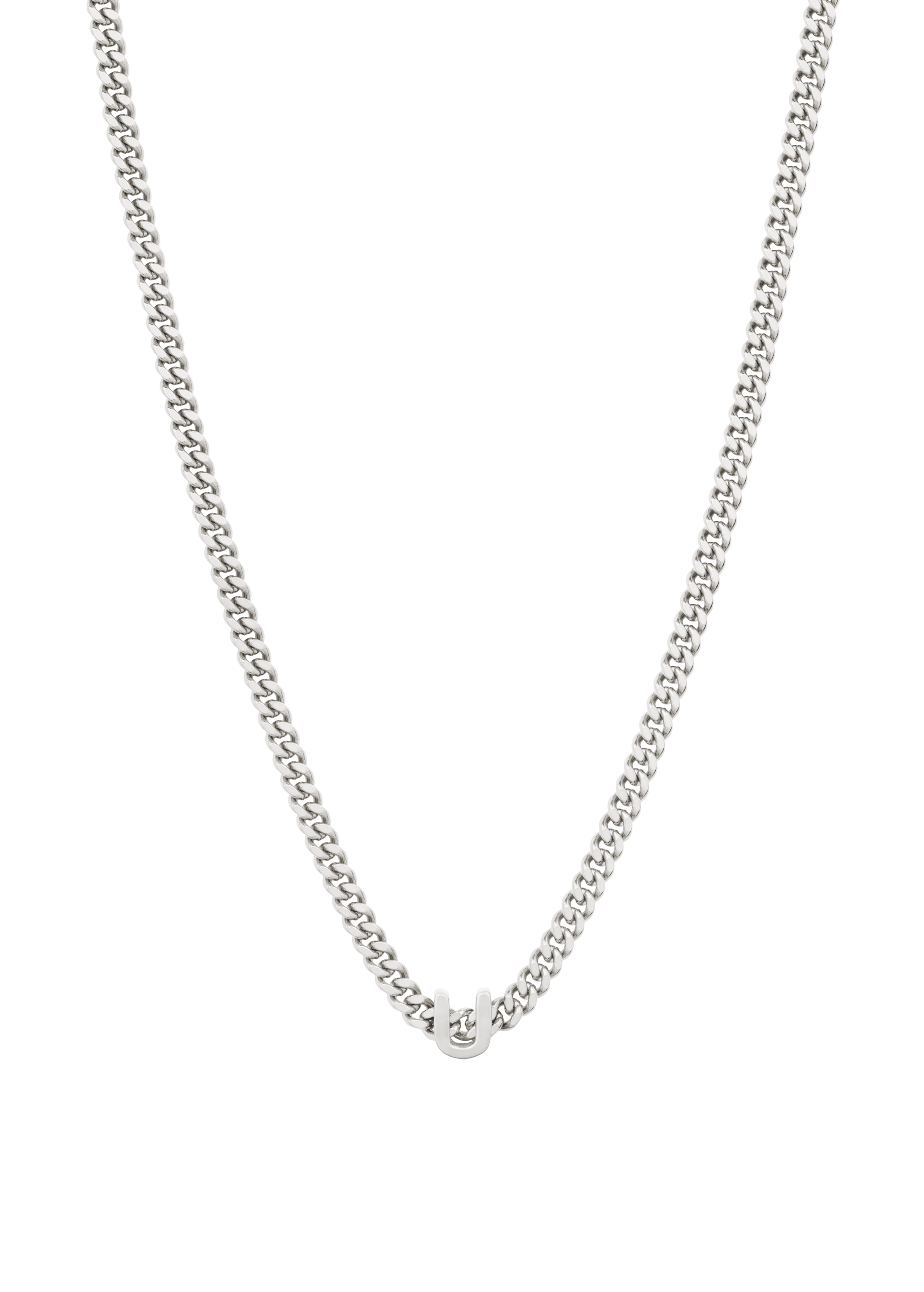 alphabet necklace with pendant U necklaces