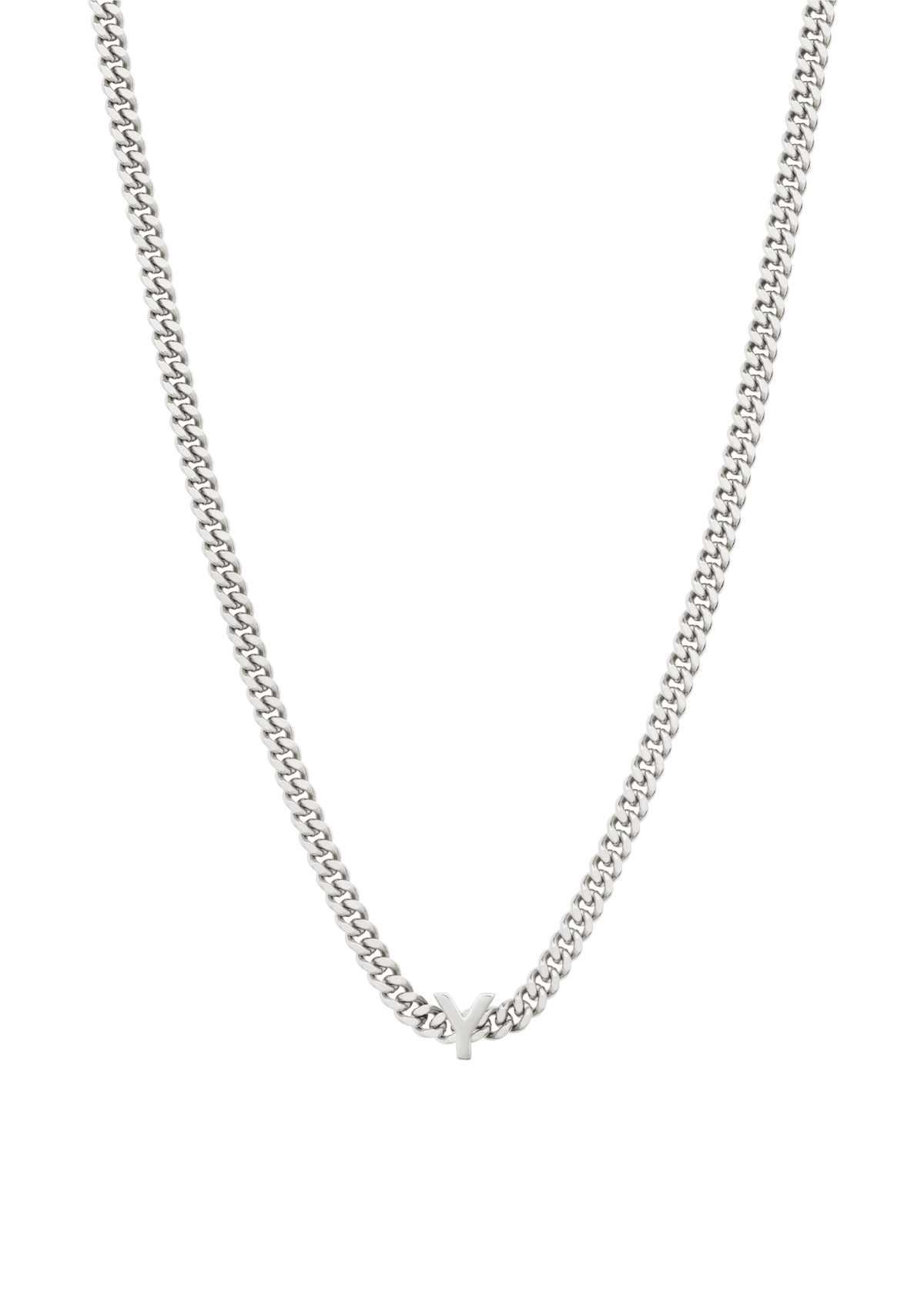 alphabet necklace with pendant Y Necklaces