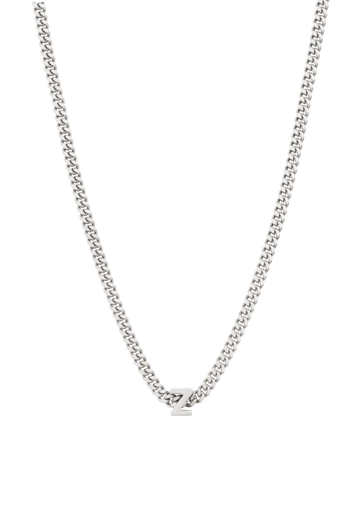 alphabet necklace with pendant Z Necklaces