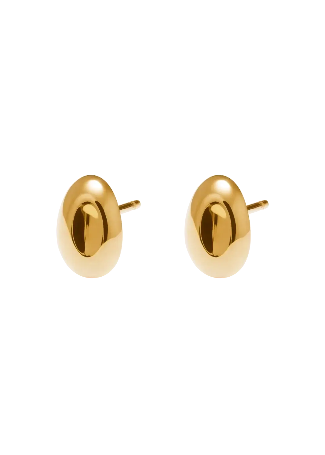 Boucles d'oreilles creuses Cleo 18k