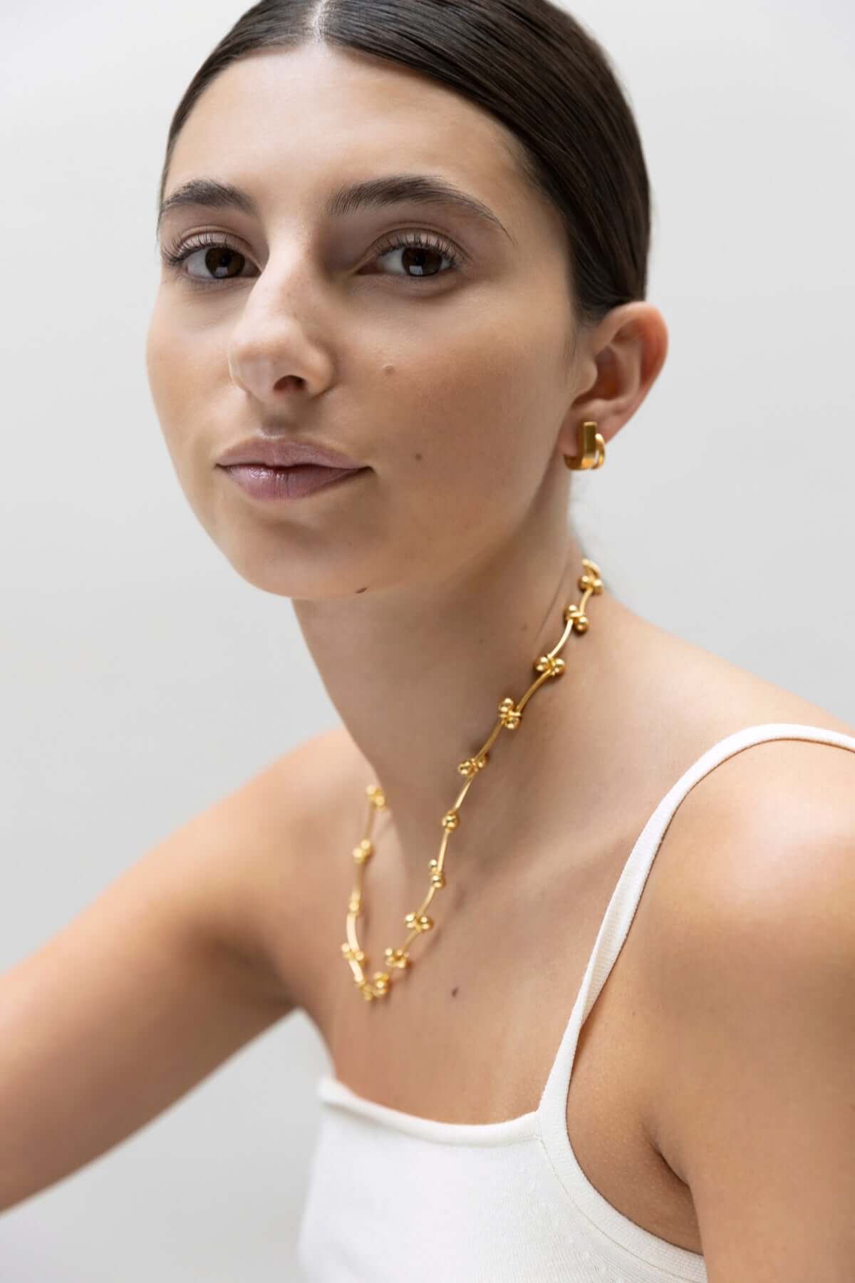 Boucles d'oreilles créoles Fiona
