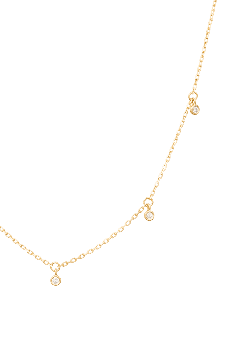 collier cinq diamants chanceux 18k Colliers