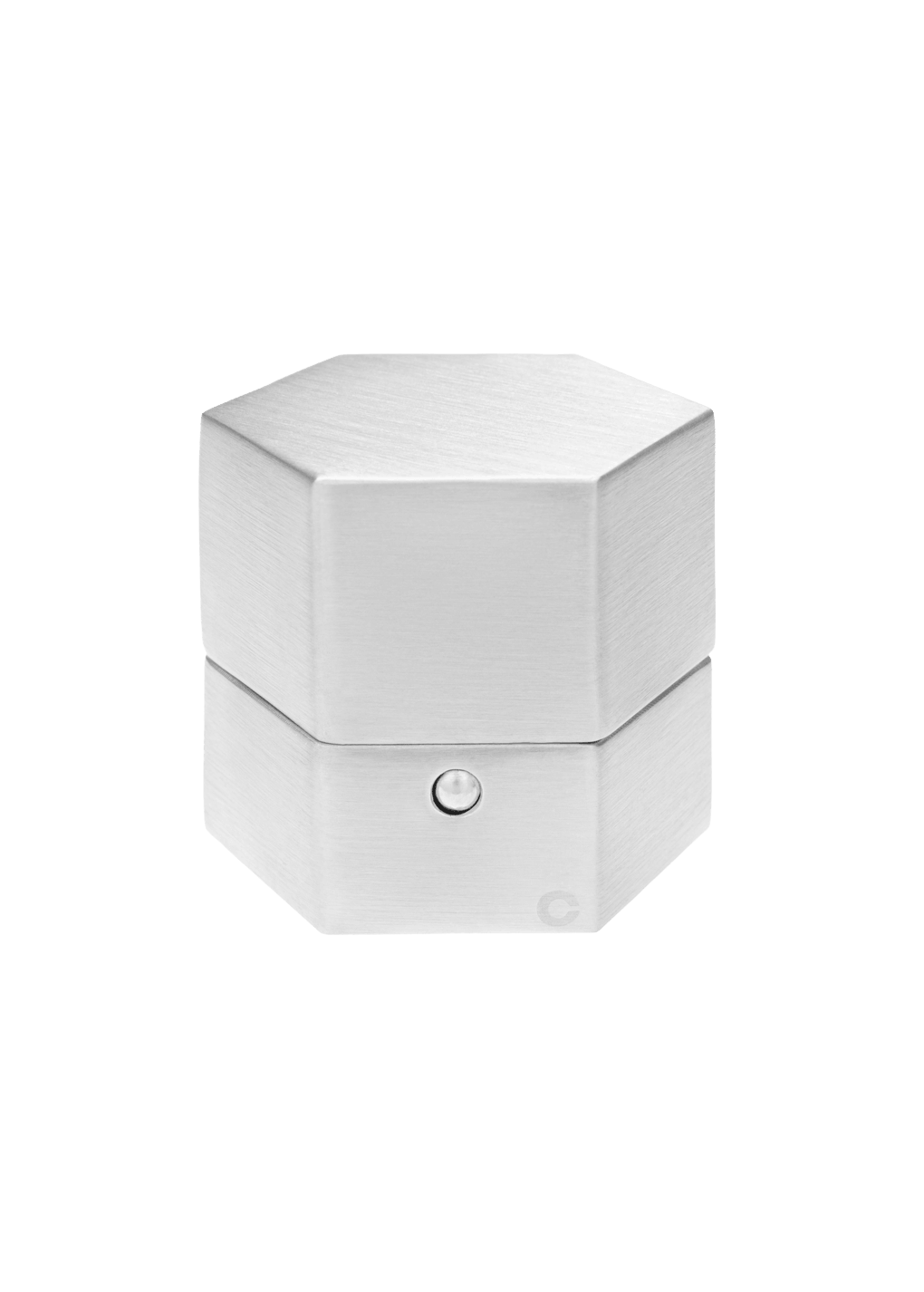 les objets boîte hexagonale en argent sterling