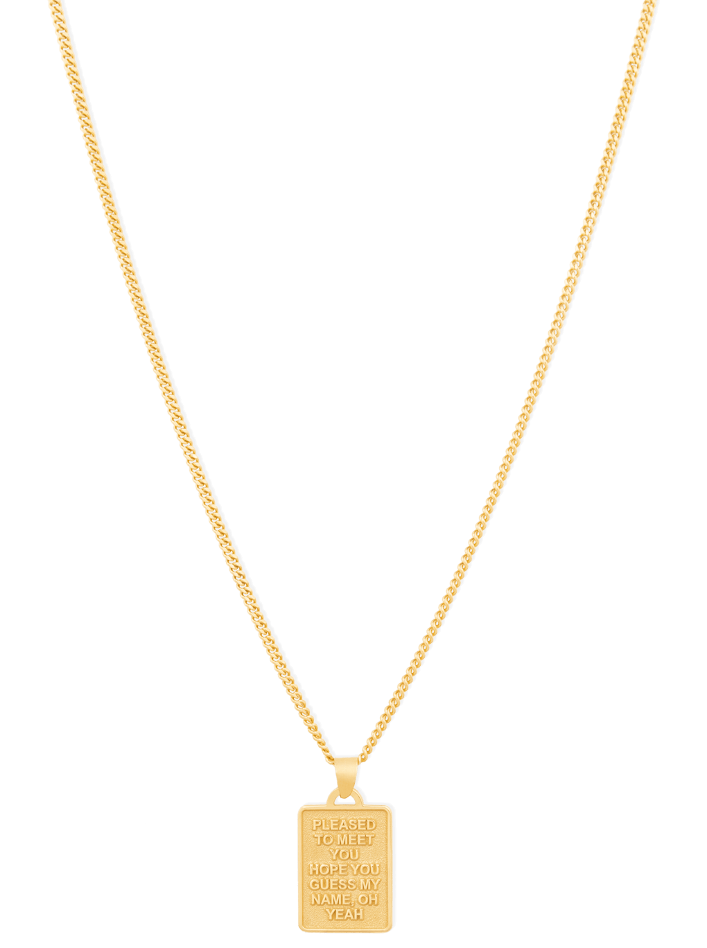 Jodie shaped necklace Necklaces