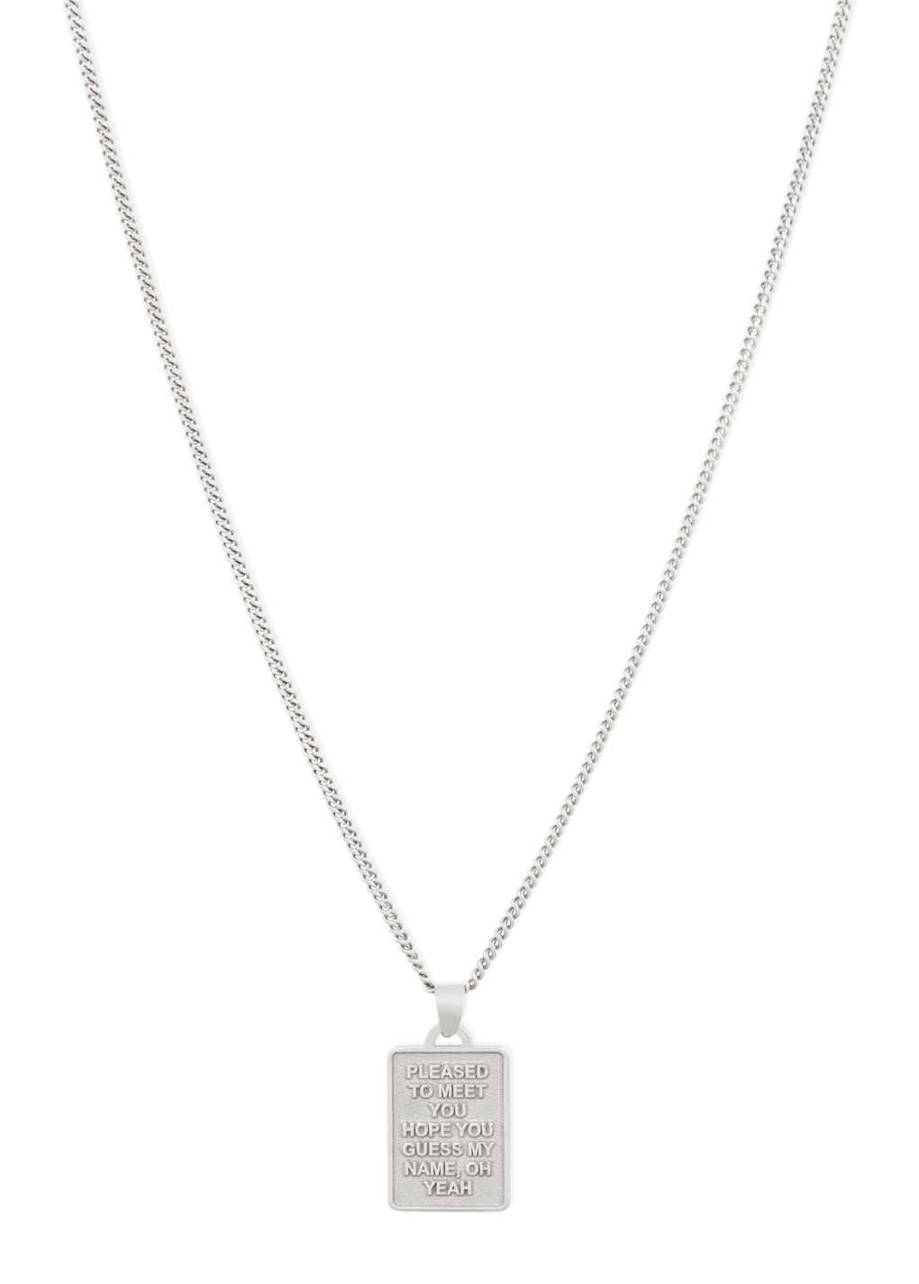 Jodie shaped necklace Necklaces