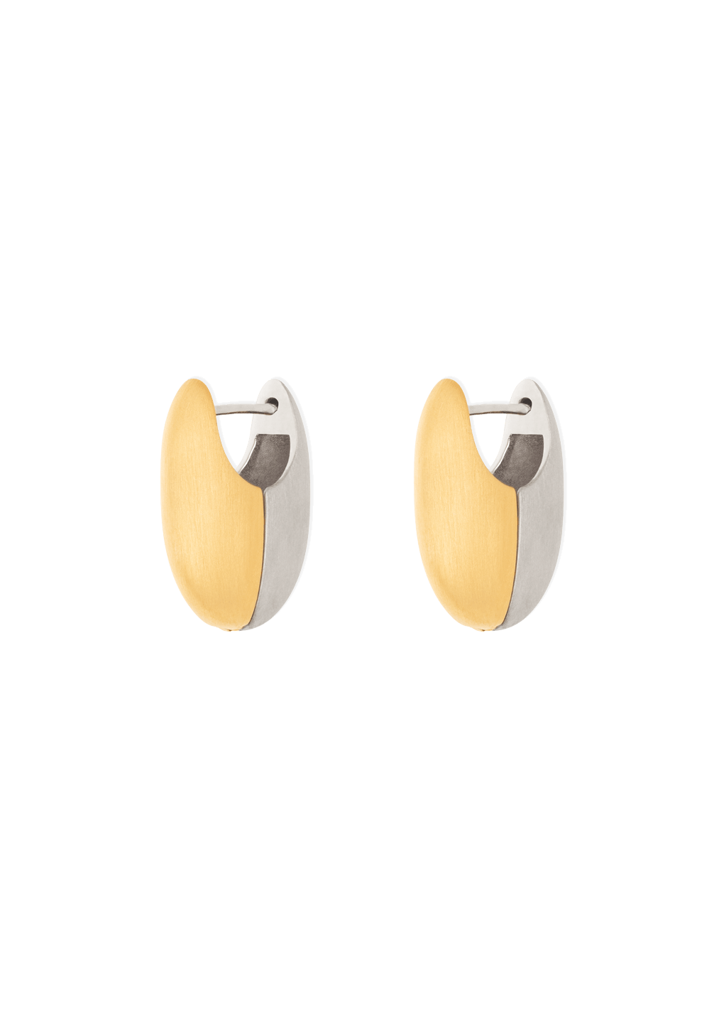 Lara two tone earrings earrings