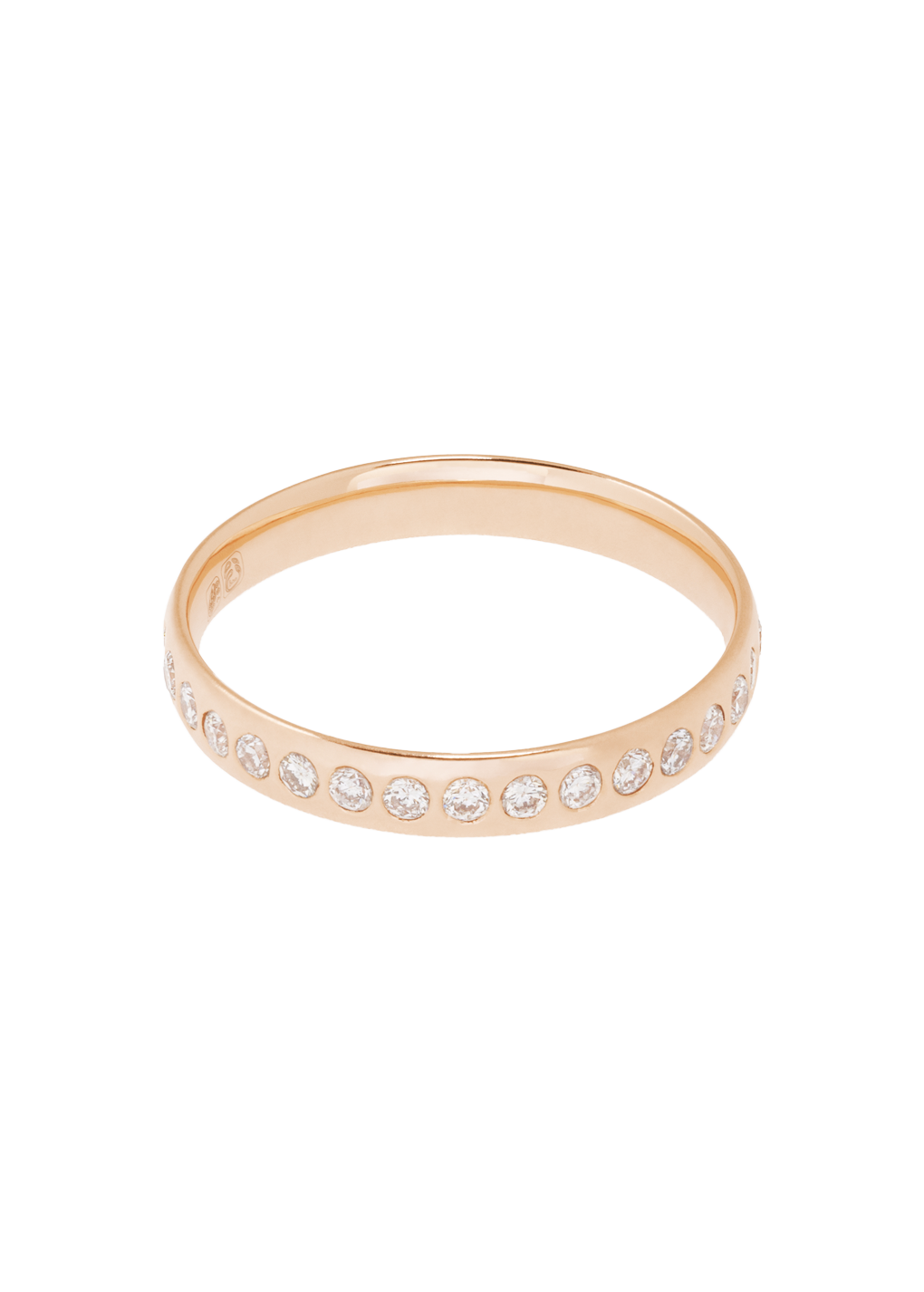 we 18k engagement multiple diamonds ring