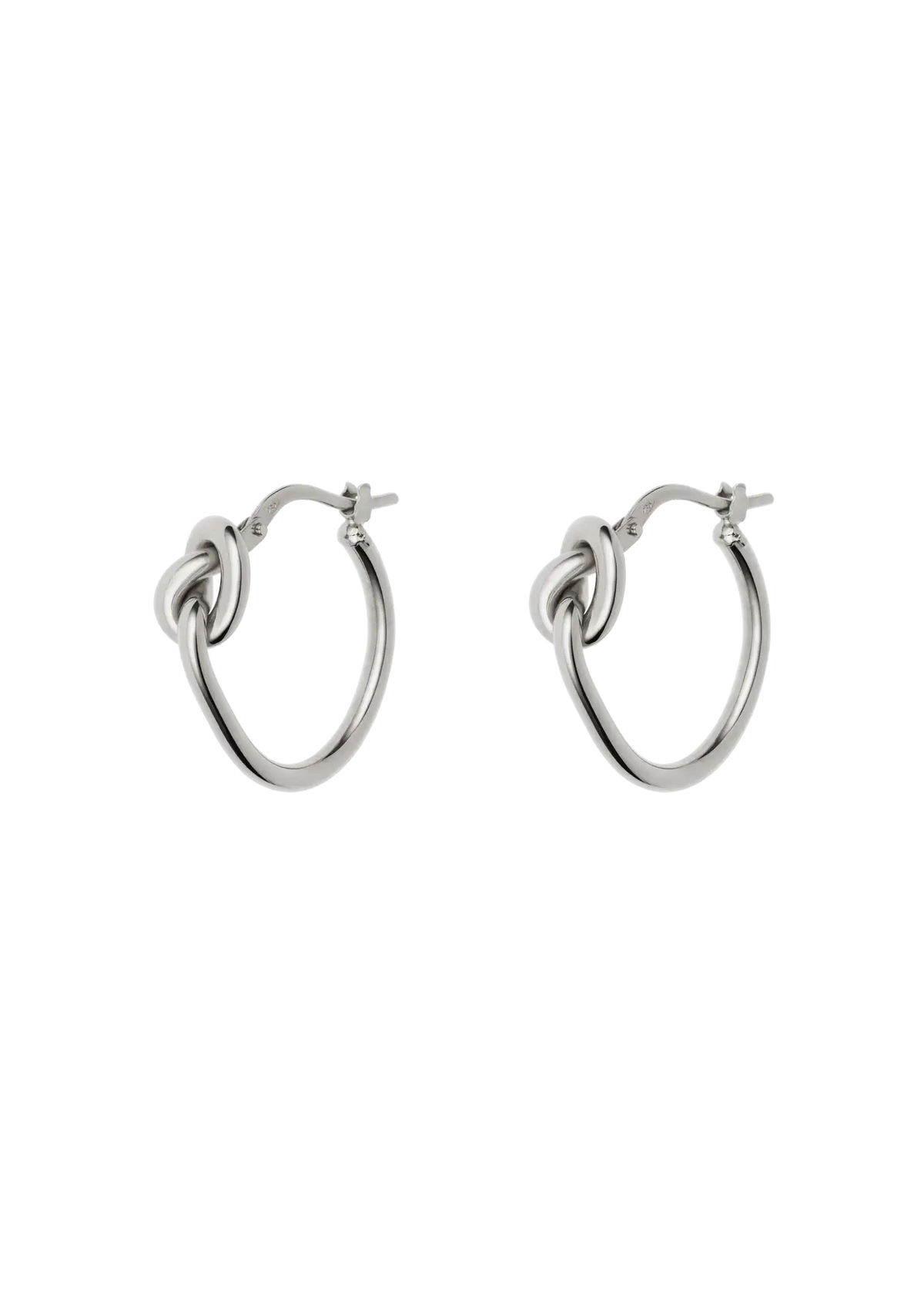Boucles d'oreilles Lucilla Knot Huggies