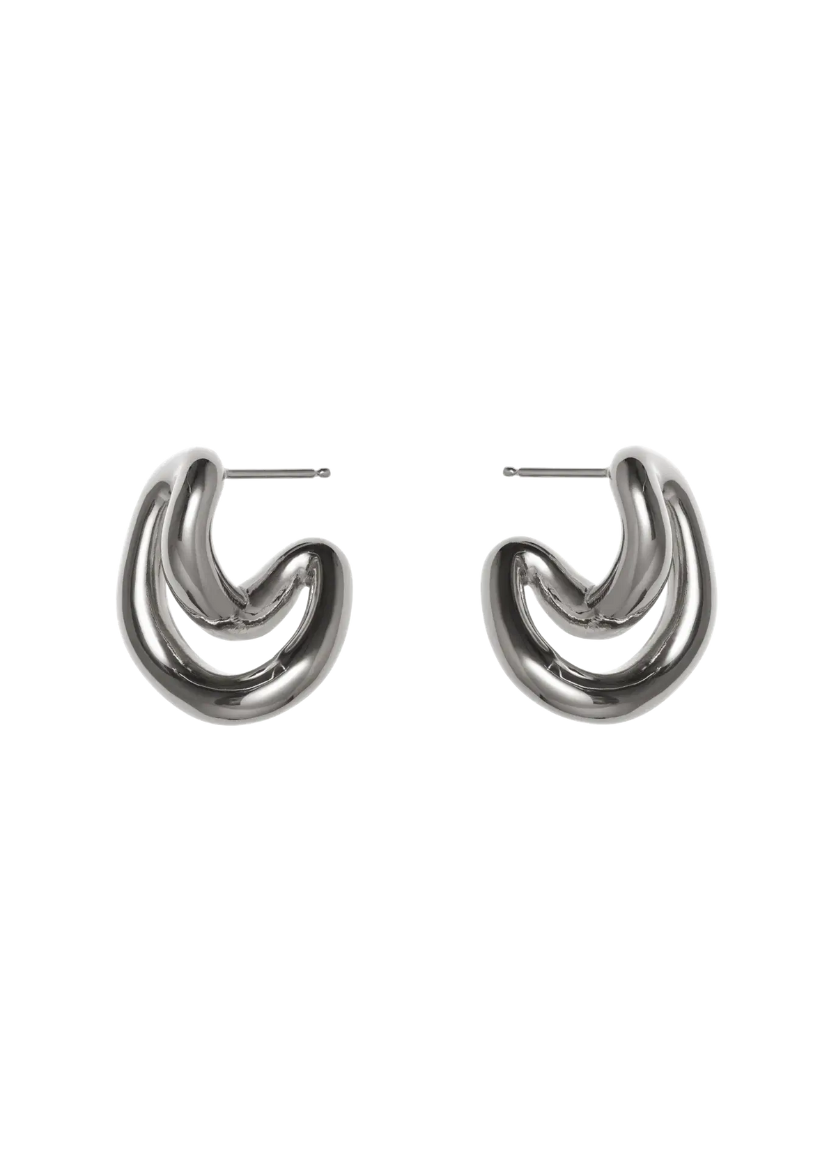Boucles d'oreilles spirale Luna