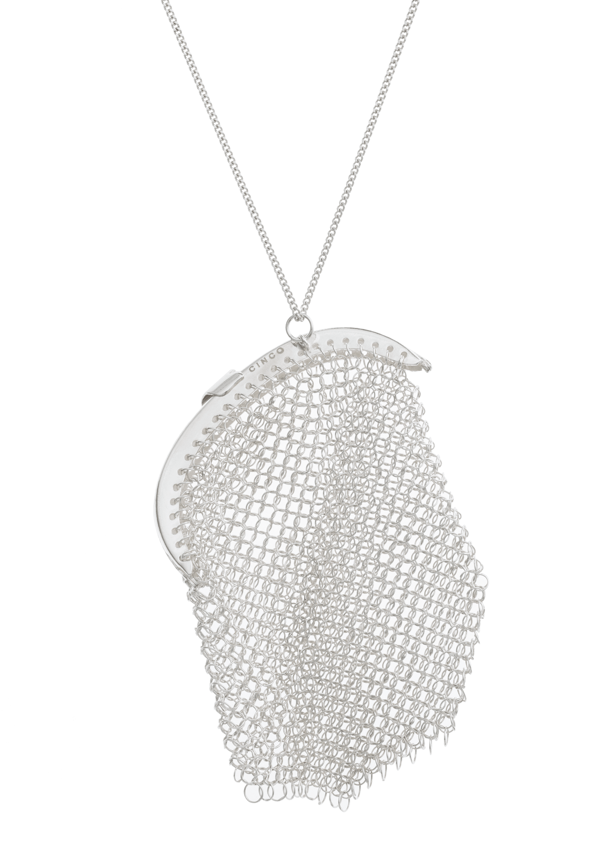 collier portefeuille en maille Colliers