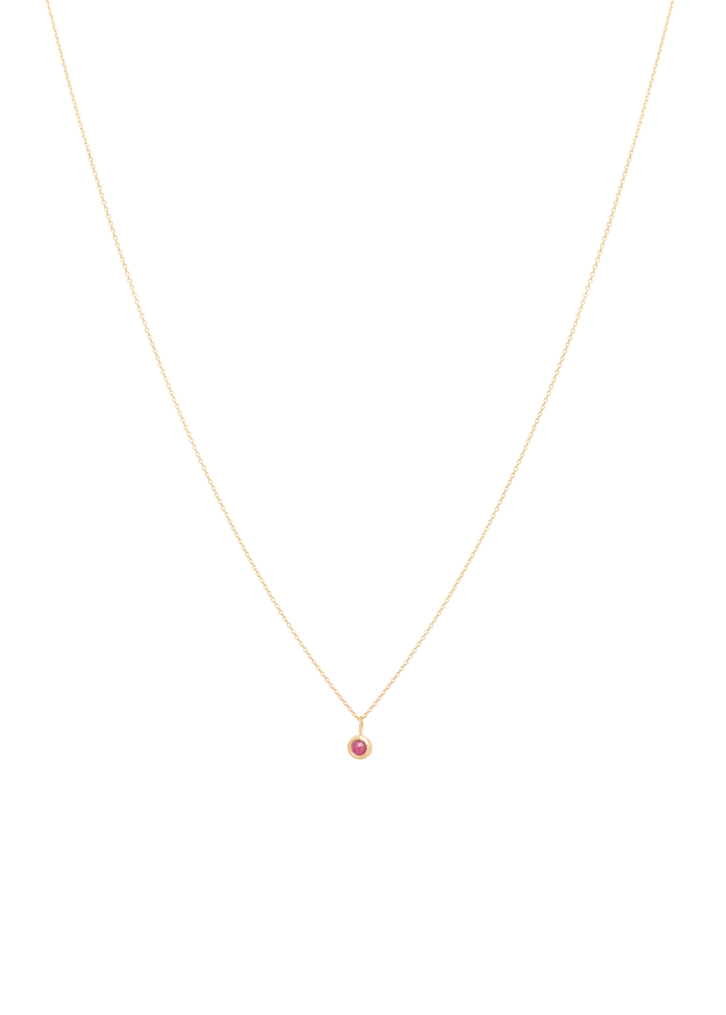 collier factice rubis 18k Colliers