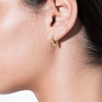 norma earrings emerald Earrings