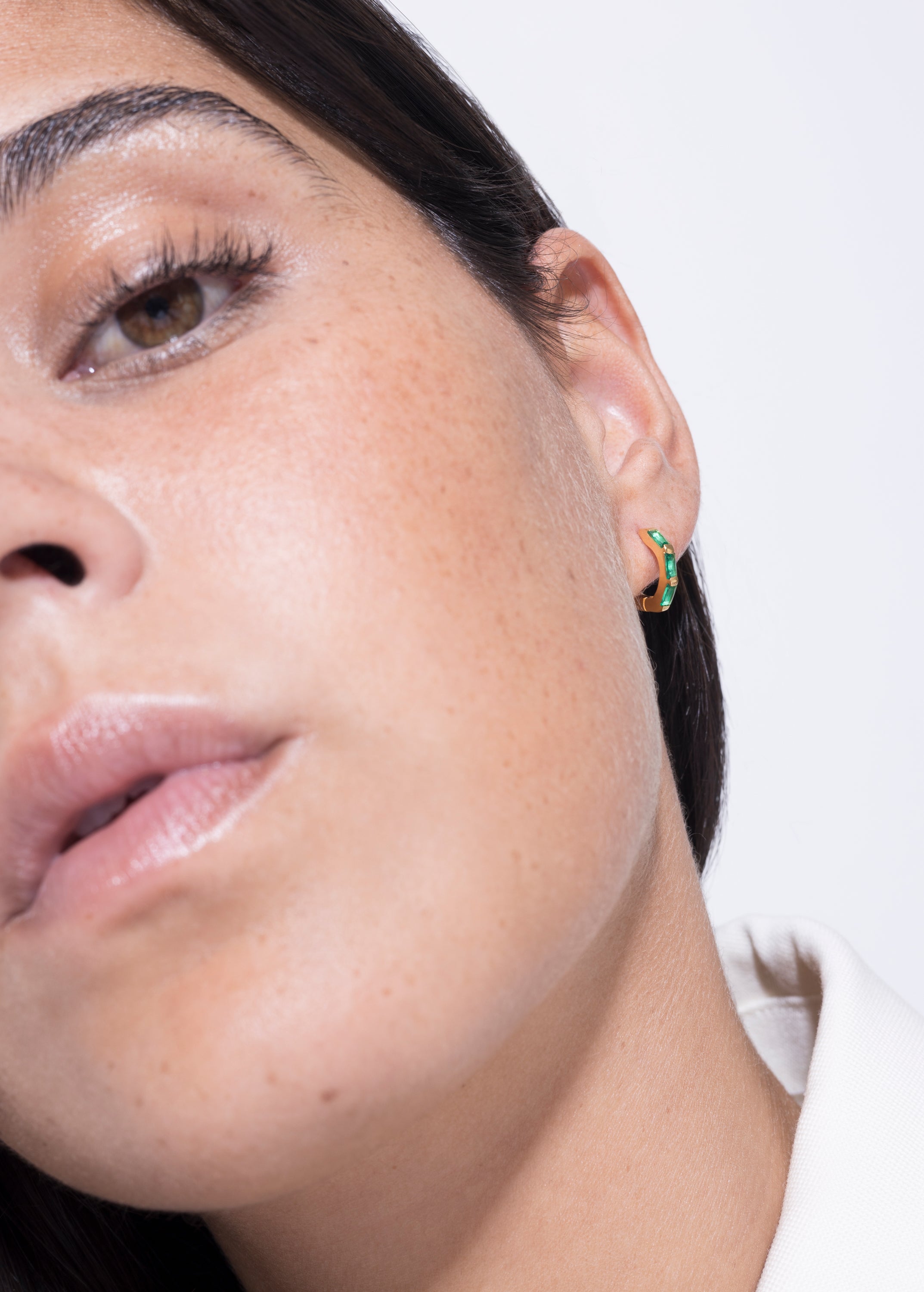 norma earrings emerald Earrings