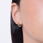 norma earrings emerald Earrings