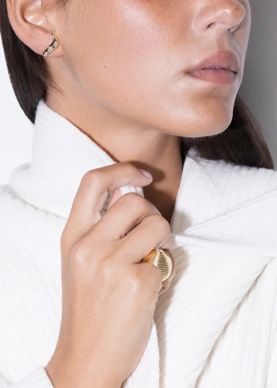 bague diamant 18 carats pour petit doigt Anneaux
