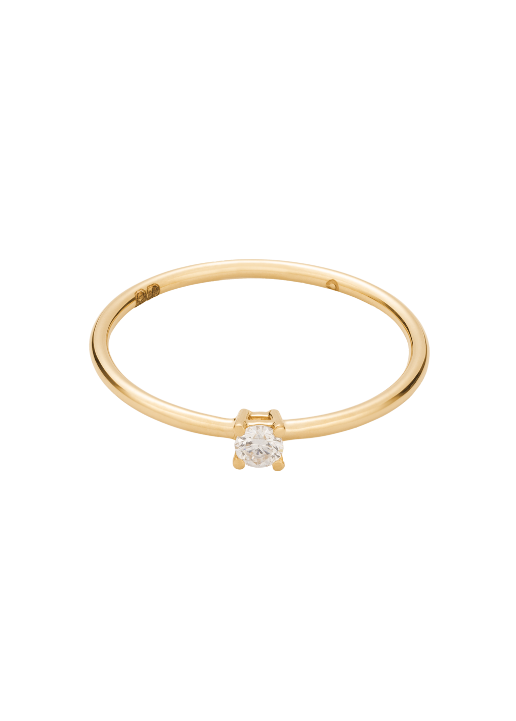 bague solitaire en diamant