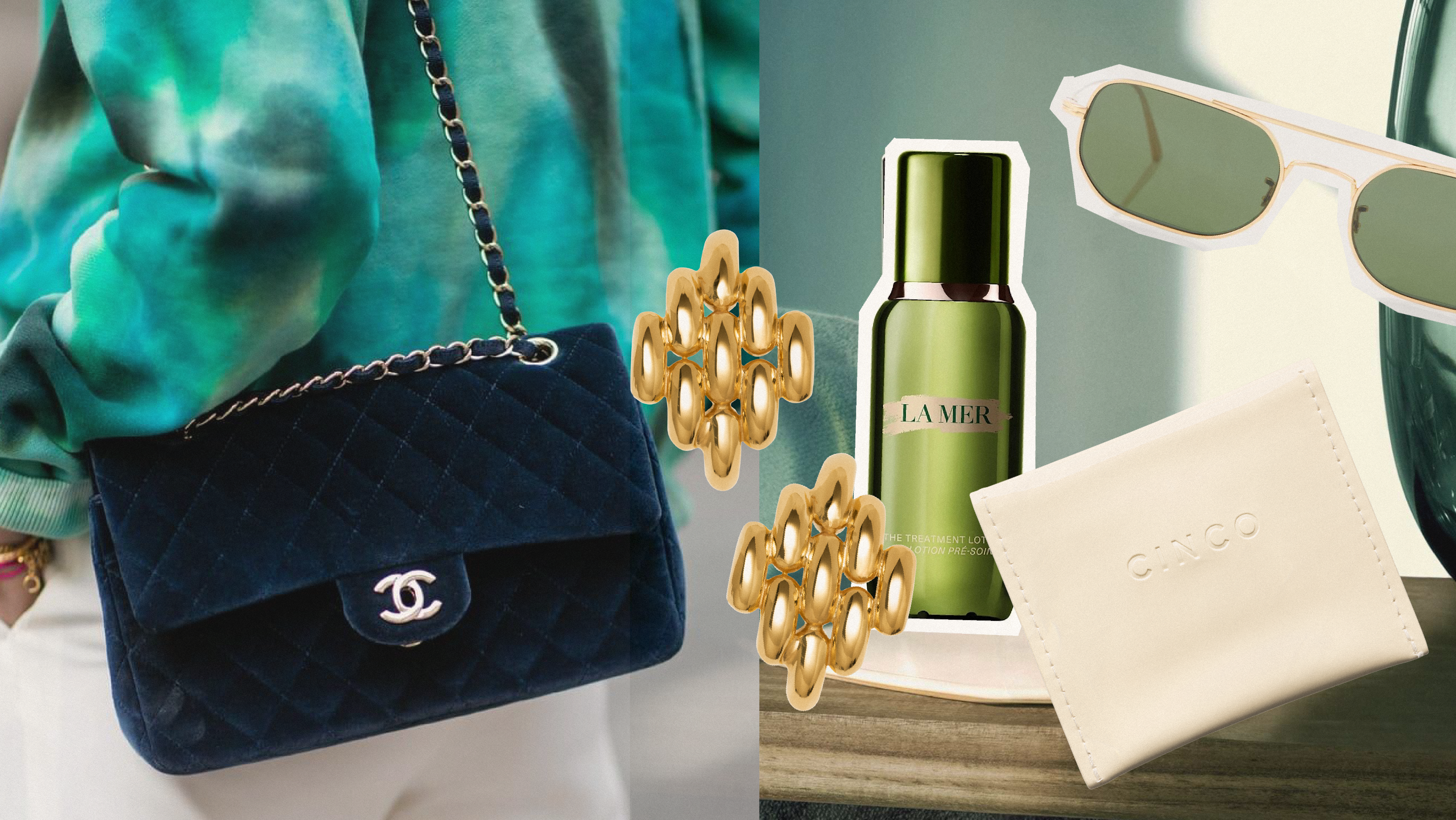 the perfect evening bag for a summer dinner date