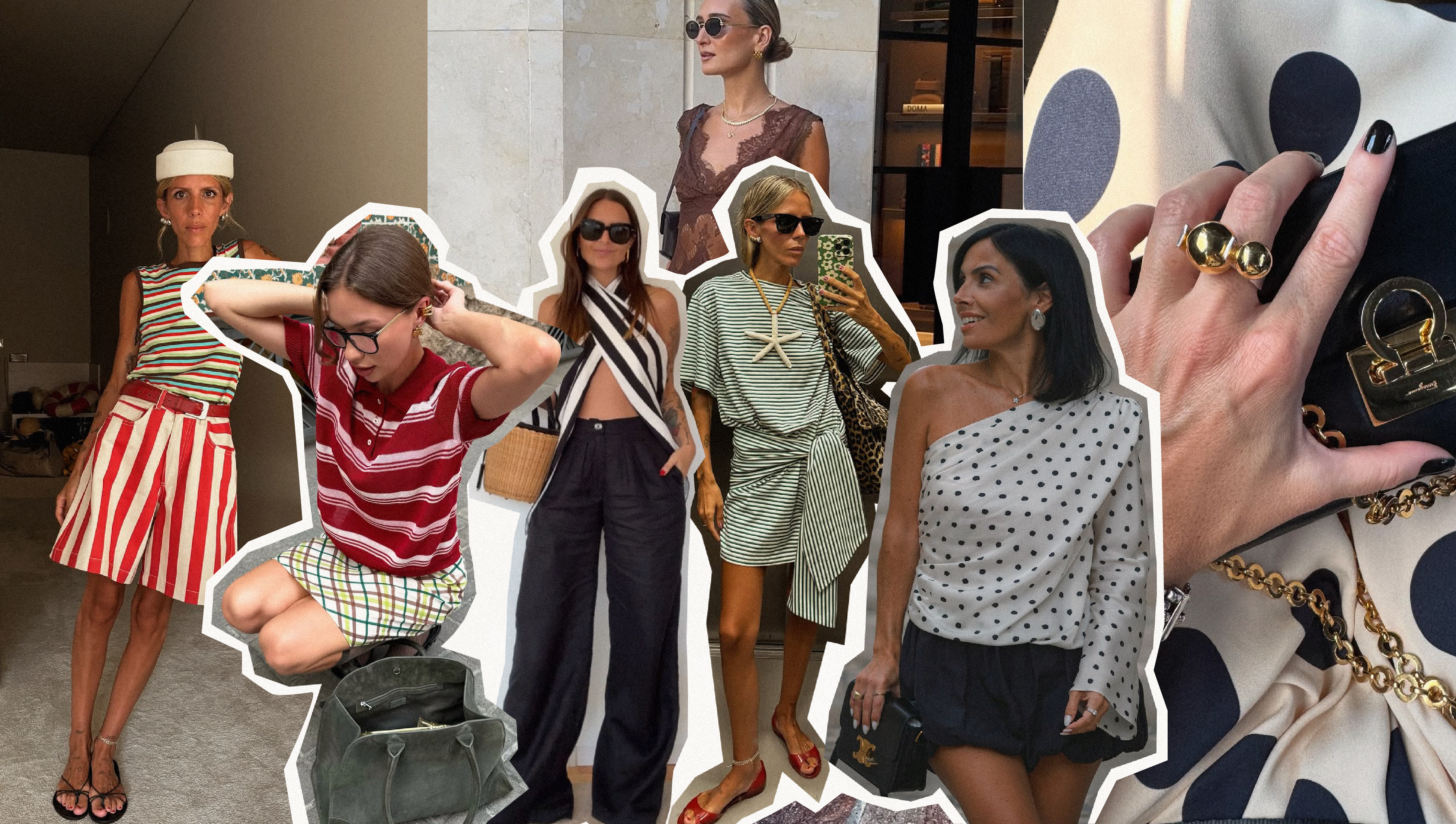 polka dots vs. stripes: which print rules this summer?