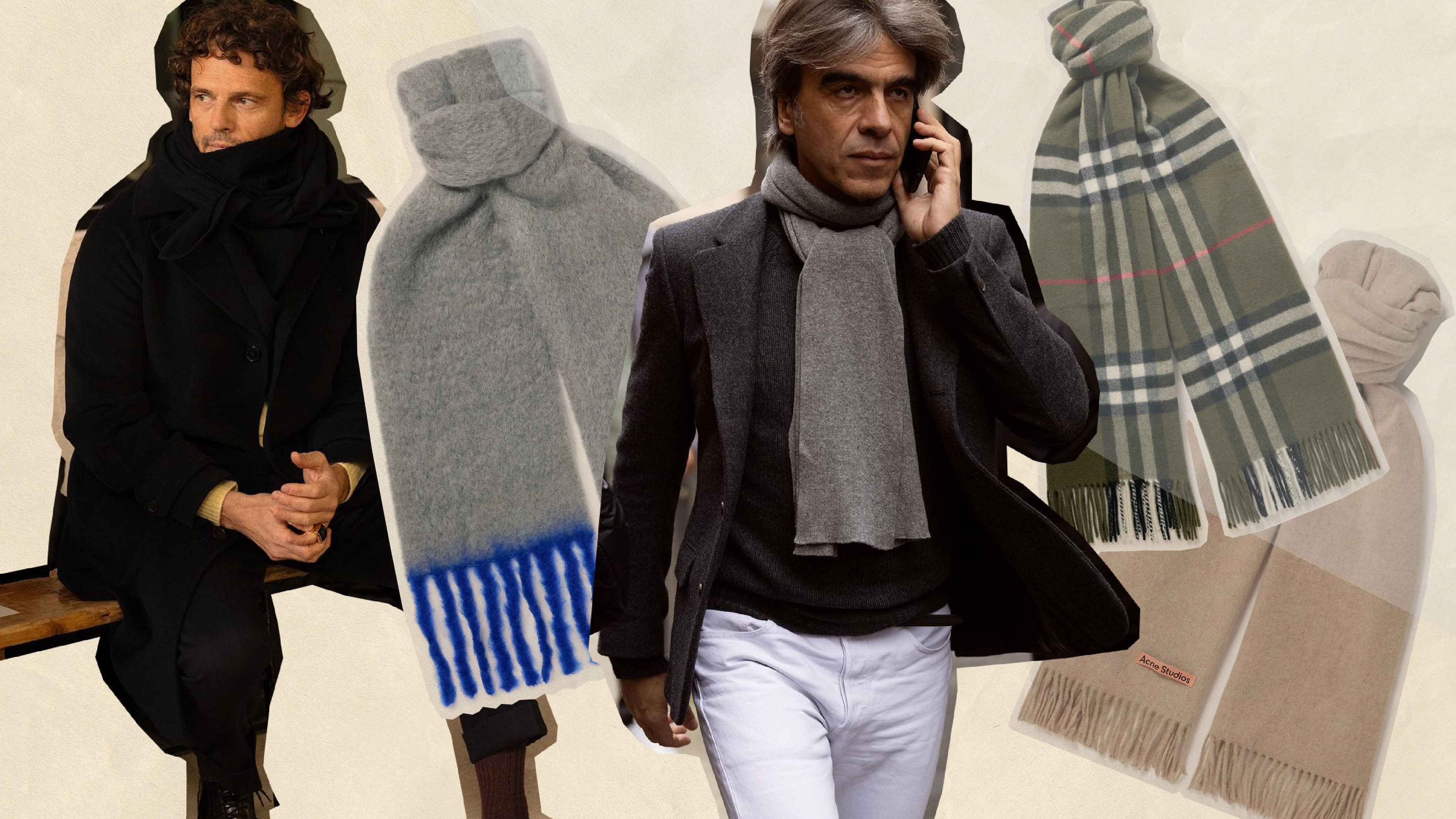 why scarves are essencial for a man look