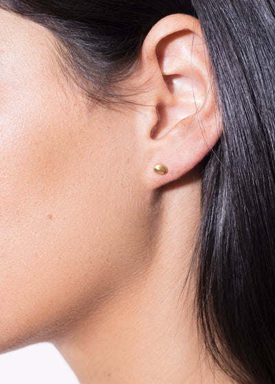 boucles d'oreilles clous (non)sphère 18k