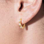 norma earrings white earrings