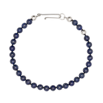 lapiz necklace in silver