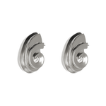 sia earrings in silver