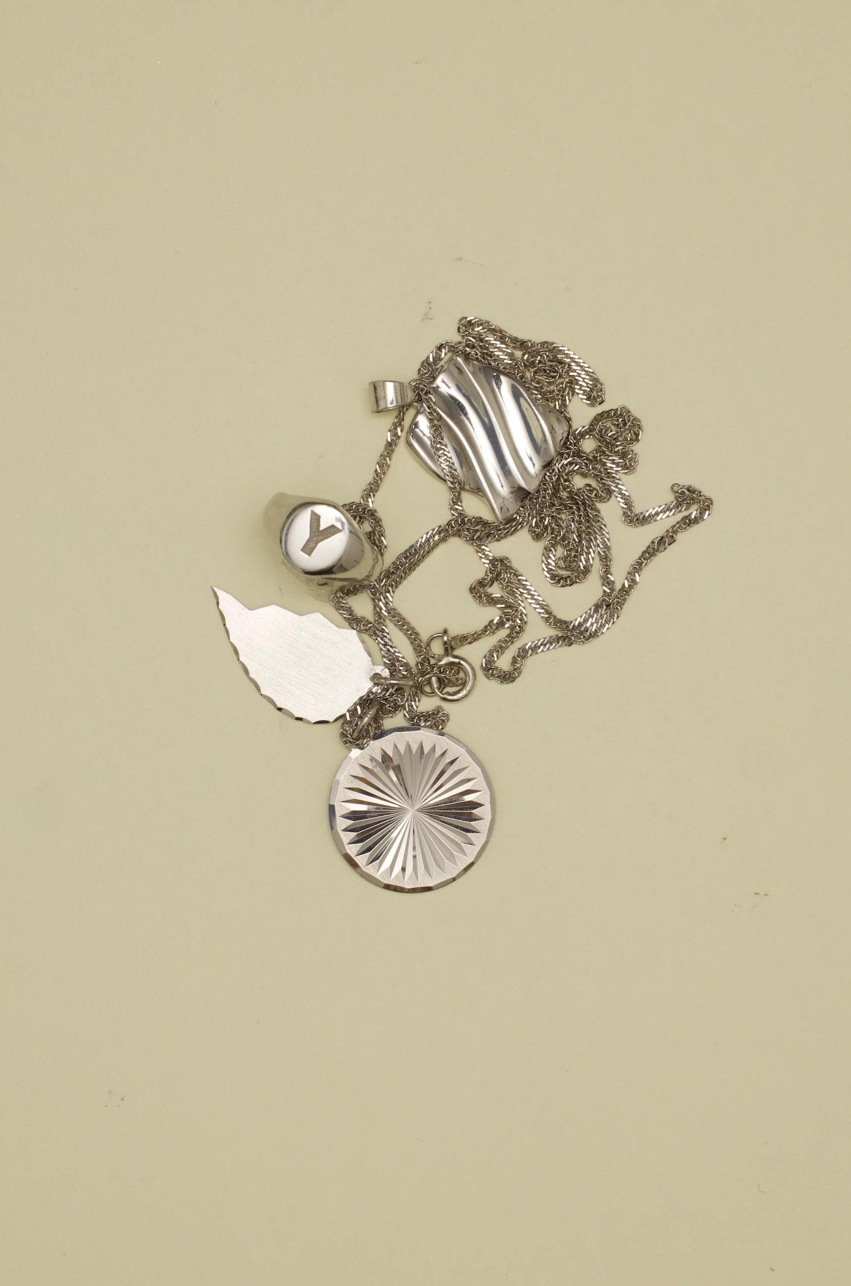 CINCO Vintage — Silver No. 054 Necklaces