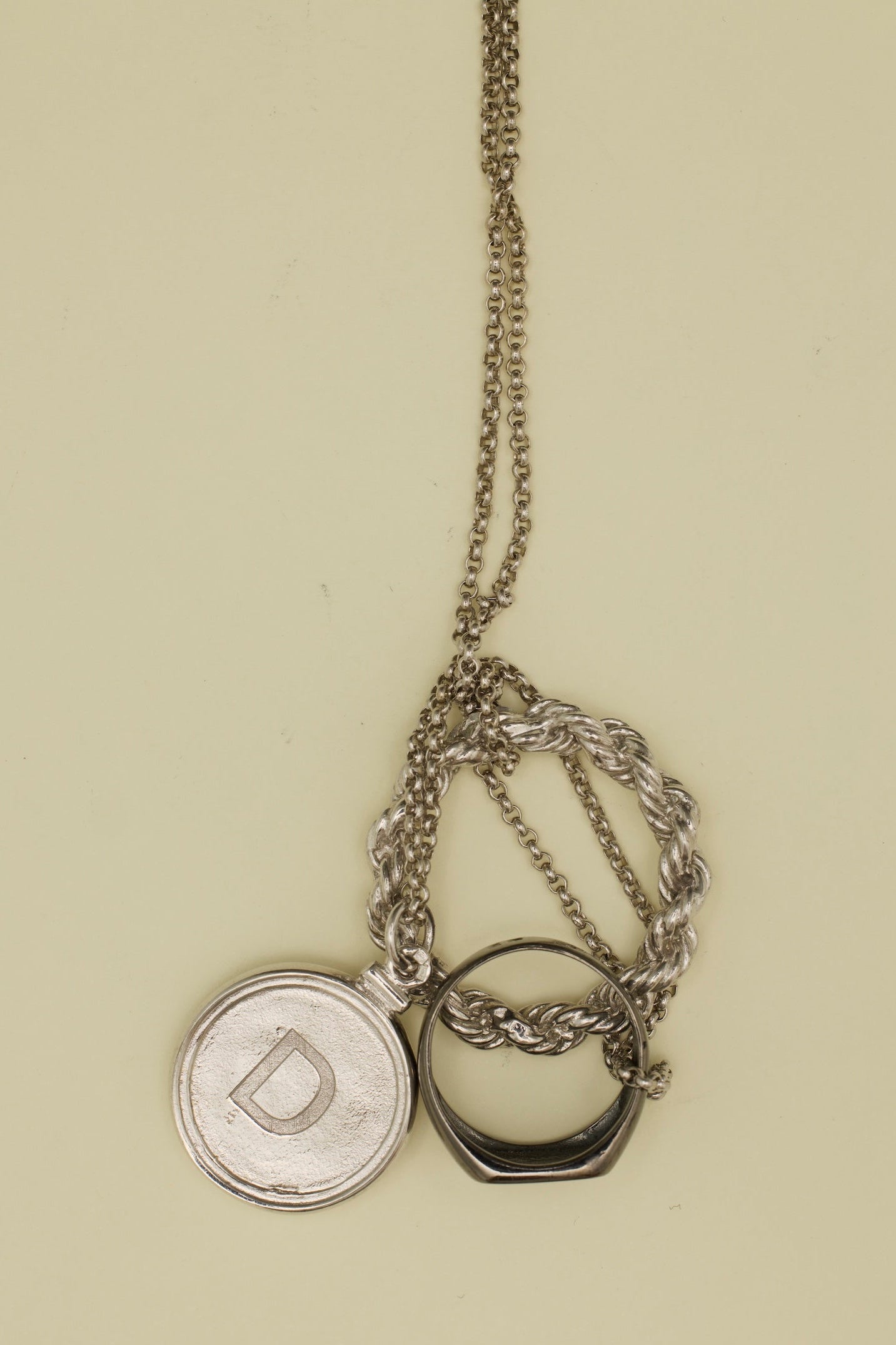 CINCO Vintage — Silver No. 082 Necklaces
