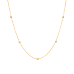 molly choker in gold