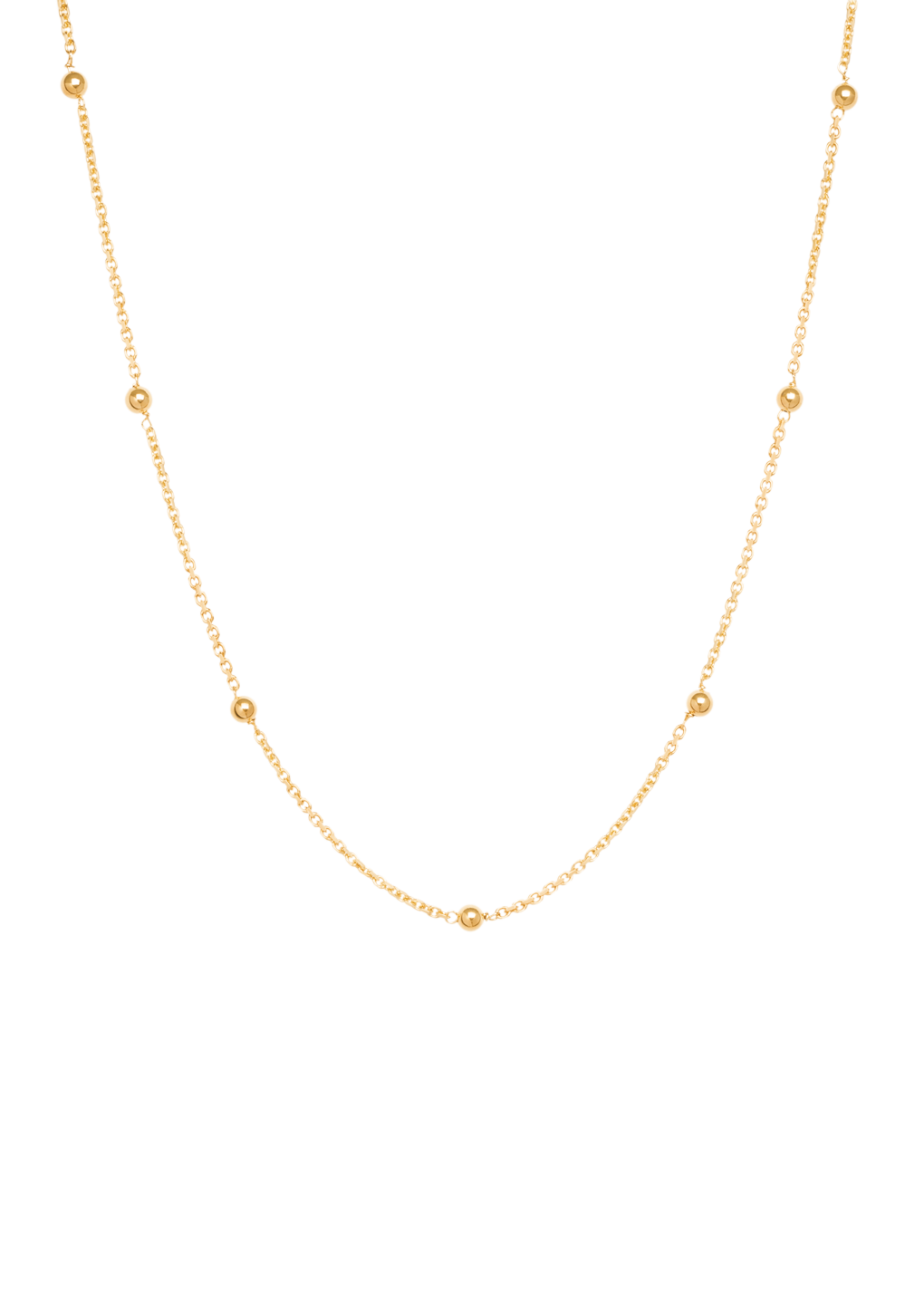 molly choker in gold