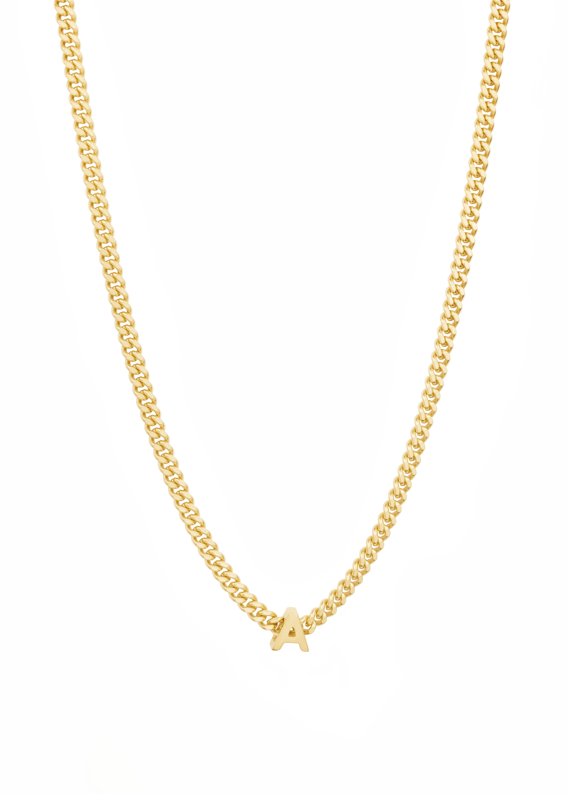 collier alphabet avec pendentif