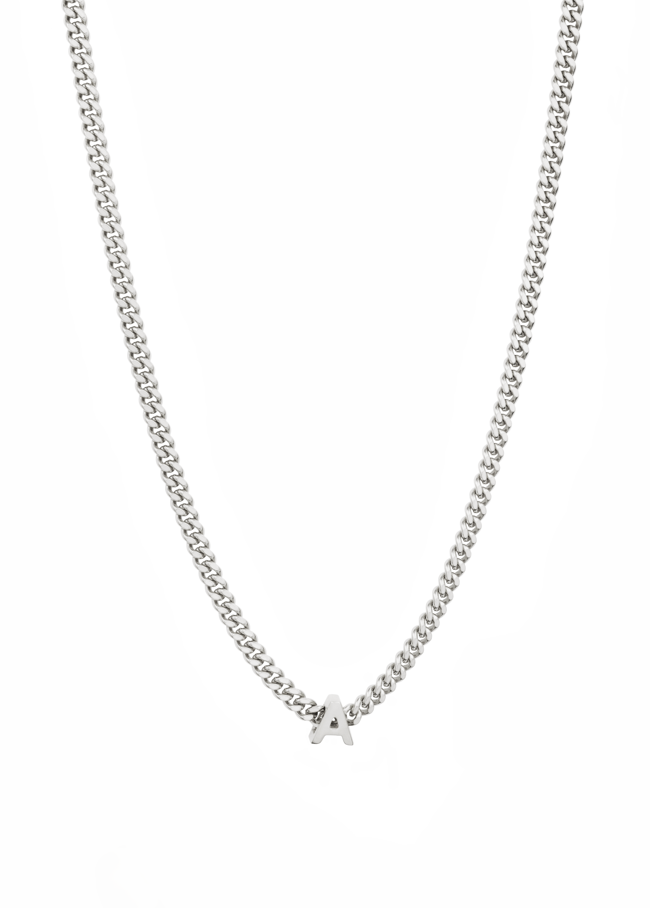 collier alphabet avec pendentif
