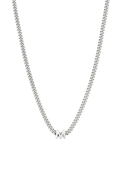 collier alphabet avec pendentif M Colliers