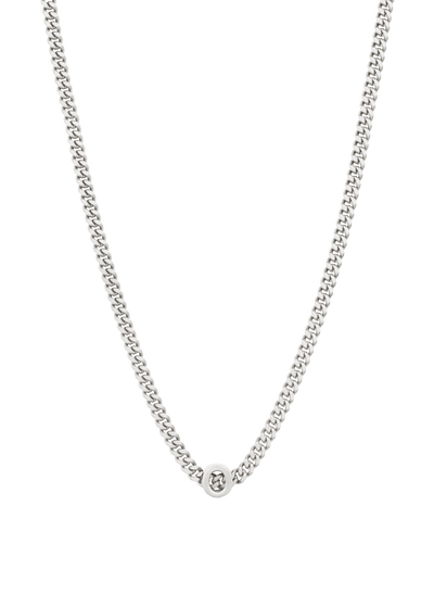 alphabet necklace with pendant O Necklaces