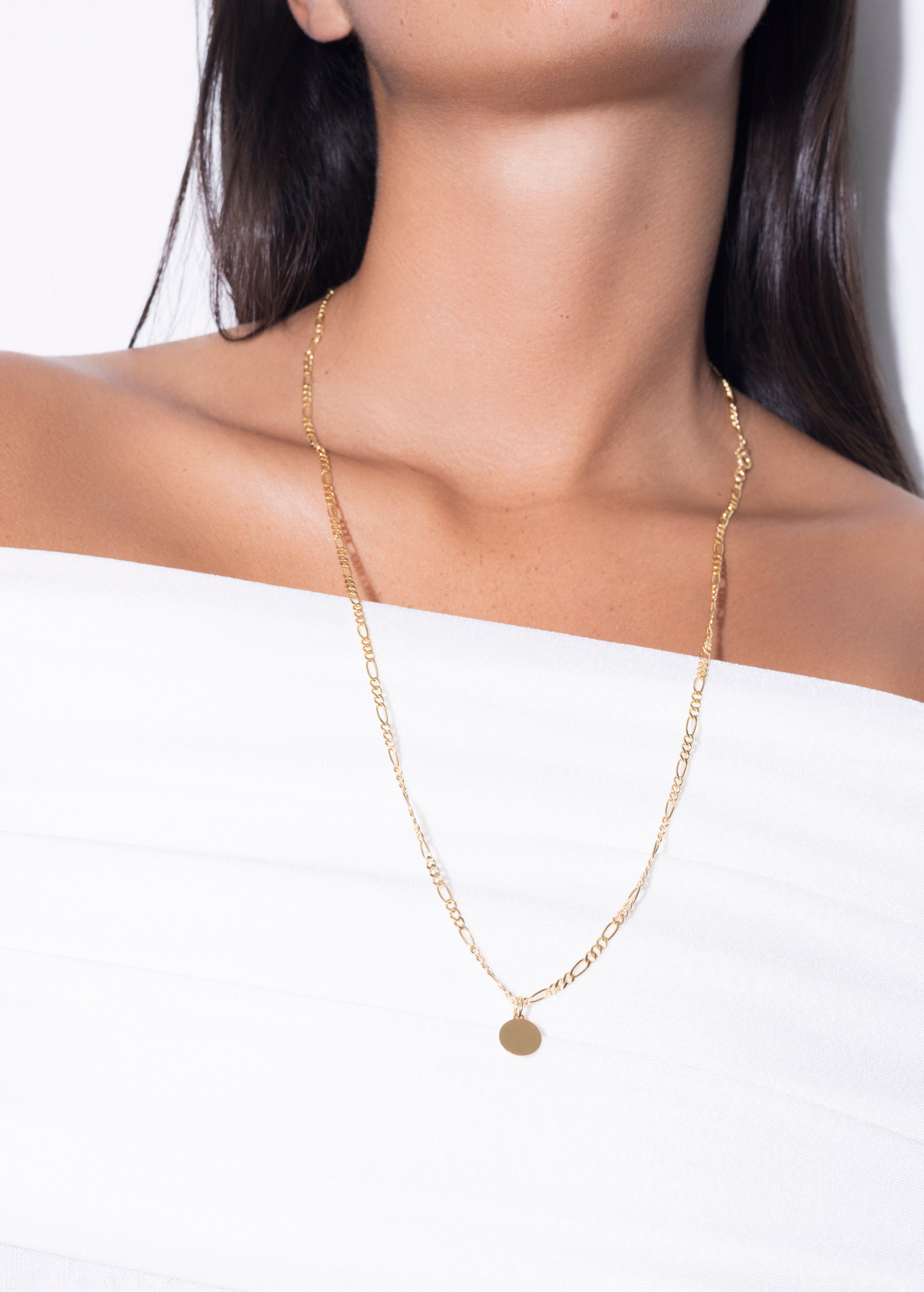 sally necklace in gold plated