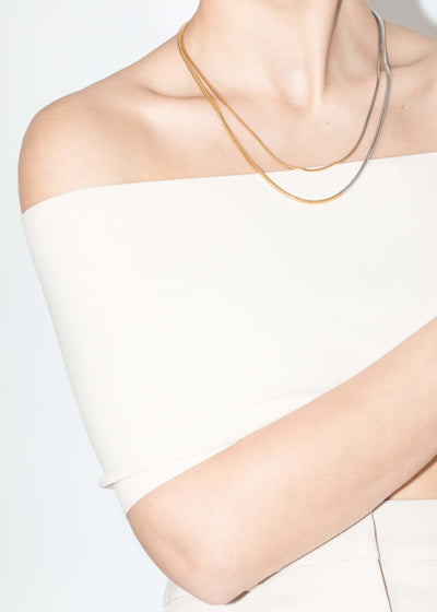 collier ras-de-cou dona margo bicolore Colliers