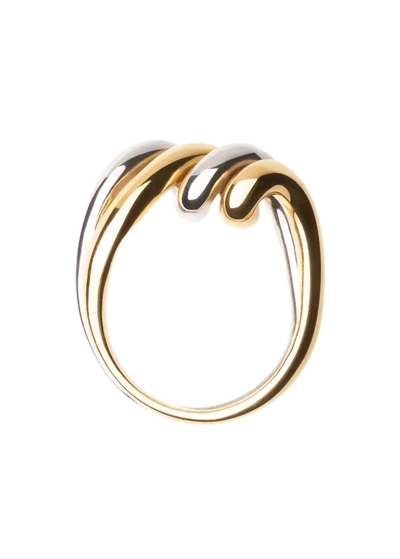 bague double bicolore Anneaux