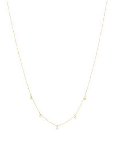 collier cinq diamants chanceux 18k Colliers