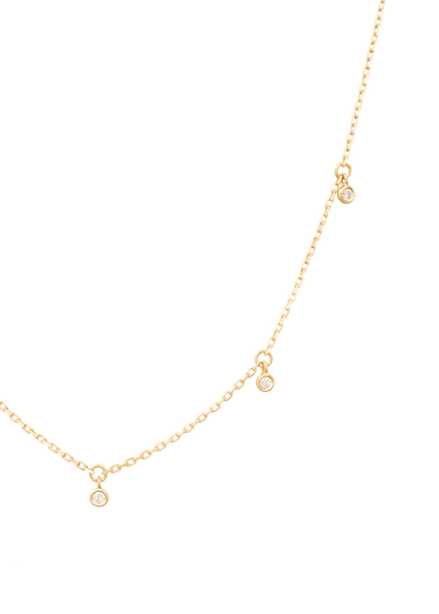 collier cinq diamants chanceux 18k Colliers